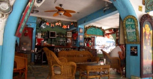 Cafe San Angel (Puerto Vallarta, Mexico) where many journal entries were written down and friends met!